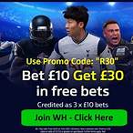 free william hill bet codes